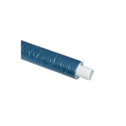 Composite pipe white,insulation blue(13mm),in rolls 16x2,00 Multitubo(50m/roll)
